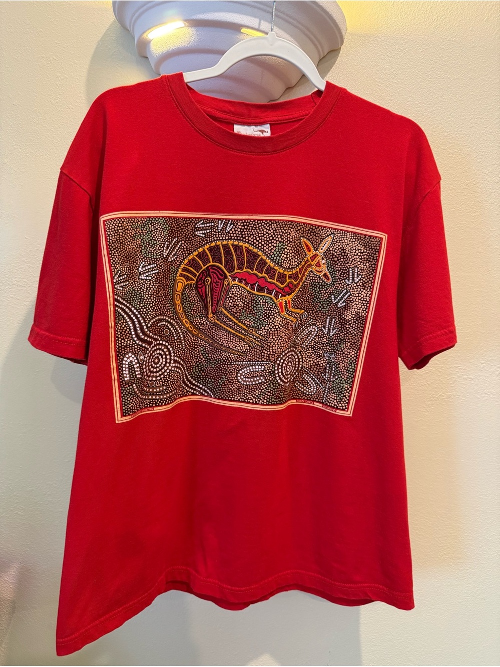 Bulurru Australia Red Graphic Tee